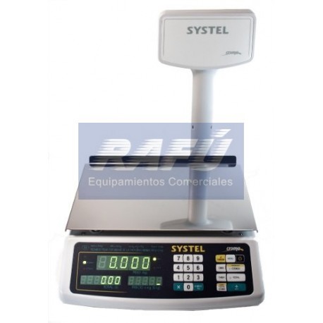 Balanza Electronica Systel 15 kg modelo Croma