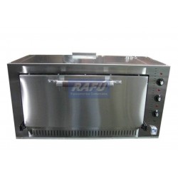 Horno Pizzero Eléctrico 12 moldes Makor