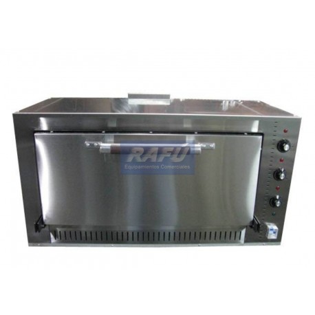 Horno Pizzero Eléctrico 12 moldes Makor